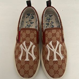 Gucci MLB NY slip on sneaker
